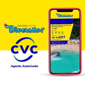 Imagem representativa: Agente Autorizado CVC em Caldas Novas | Agora tem SIM!