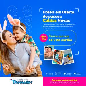 Imagem representativa: Ofertas de páscoa - Hóteis em Caldas Novas com gosto de chocolate