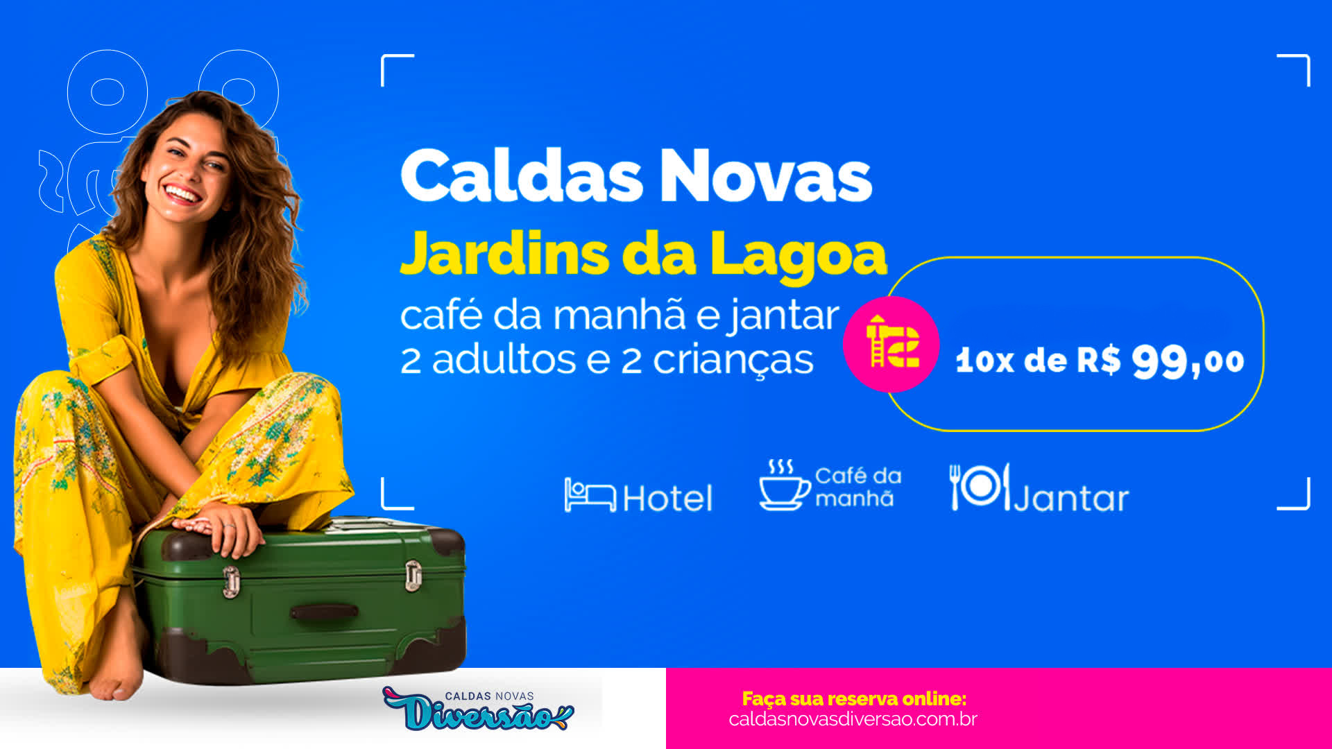 Hotel Jardins da Lagoa | Grupo Lagoa Quente | Caldas Novas GO