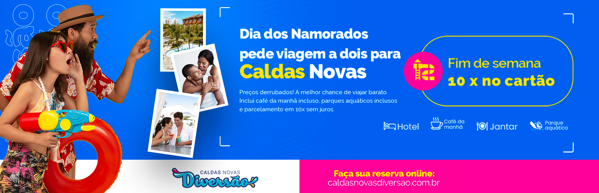 Hotel para Dia dos Namorados em Caldas Novas